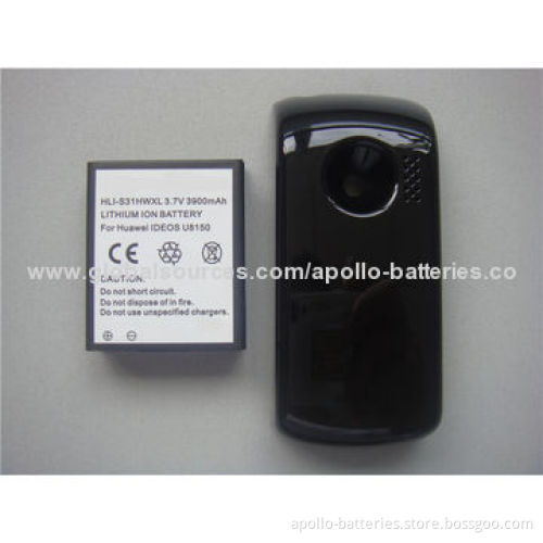 Low price 3.7V/3,900mAh long backup mobile phone battery for HUAWEI IDEOS U8150